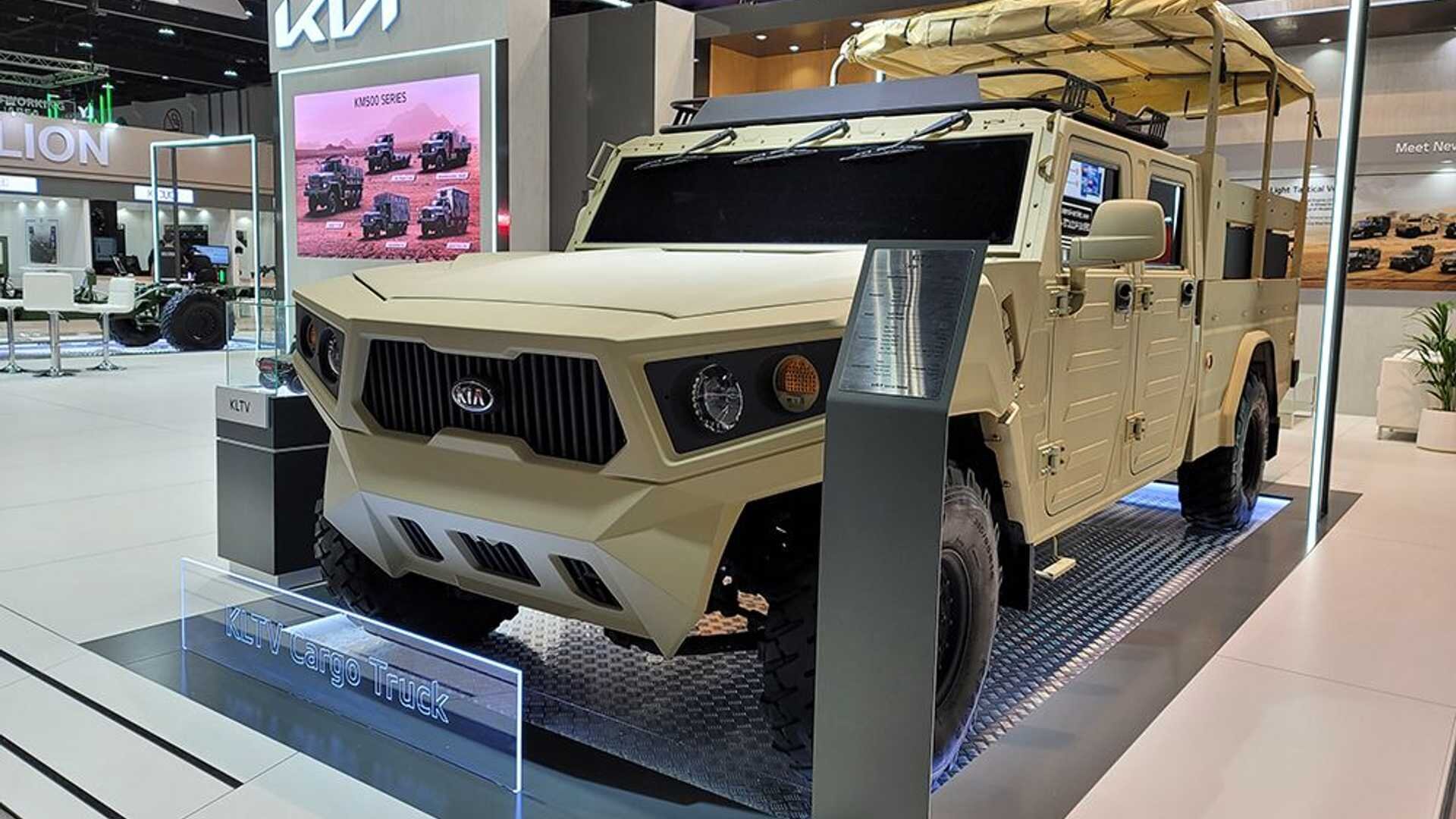 Kia разработала новый армейский внедорожник