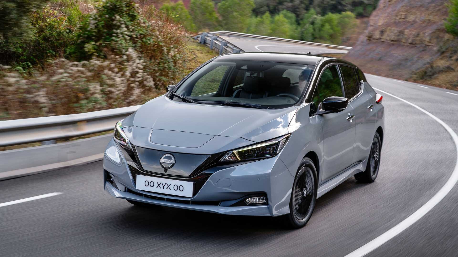 Nissan Leaf в европейской версии подвергли легкому обновлению