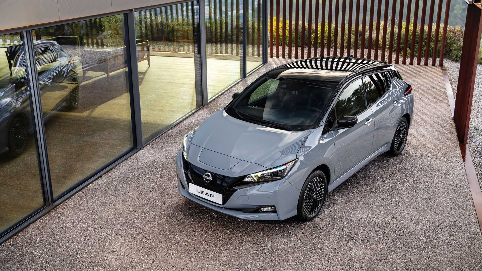 Nissan Leaf в европейской версии подвергли легкому обновлению