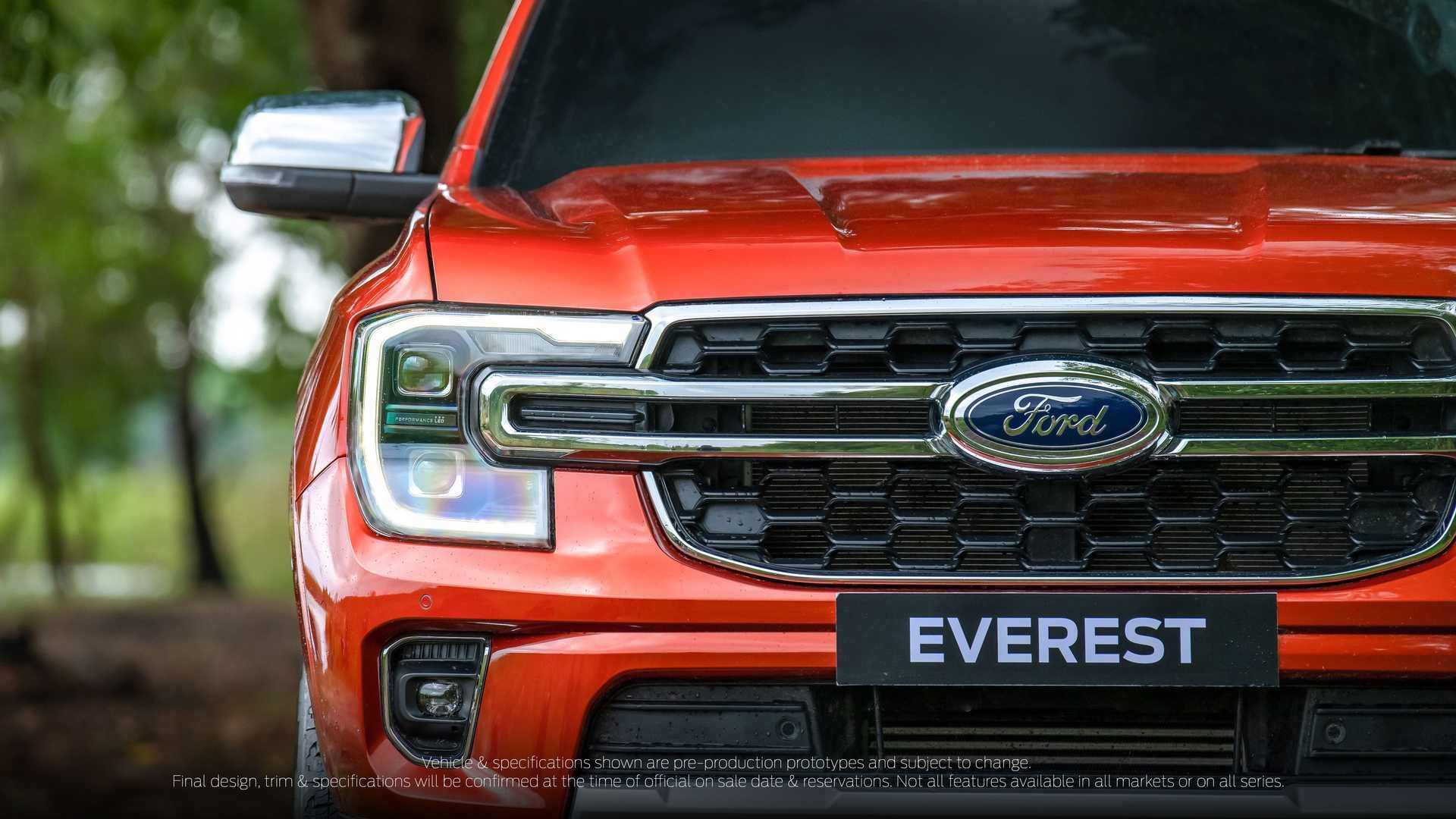 Ford представил новый рамный внедорожник Everest