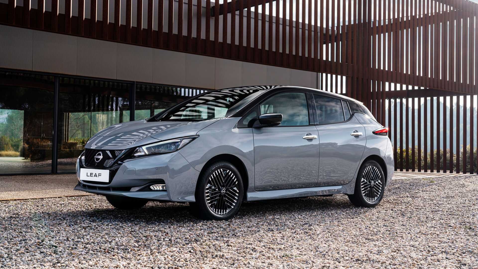 Nissan Leaf в европейской версии подвергли легкому обновлению