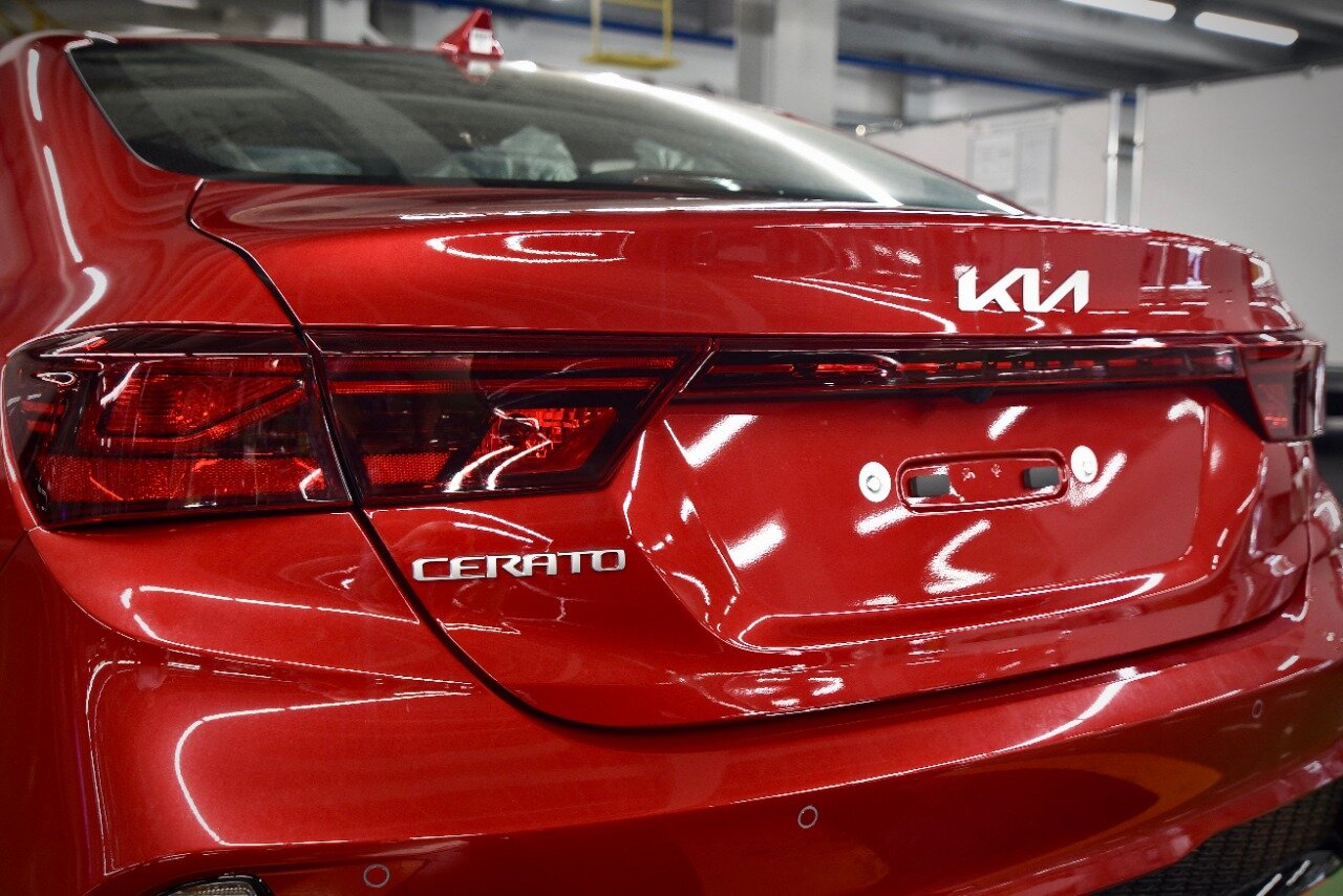 В России стартовал выпуск рестайлингового Kia Cerato