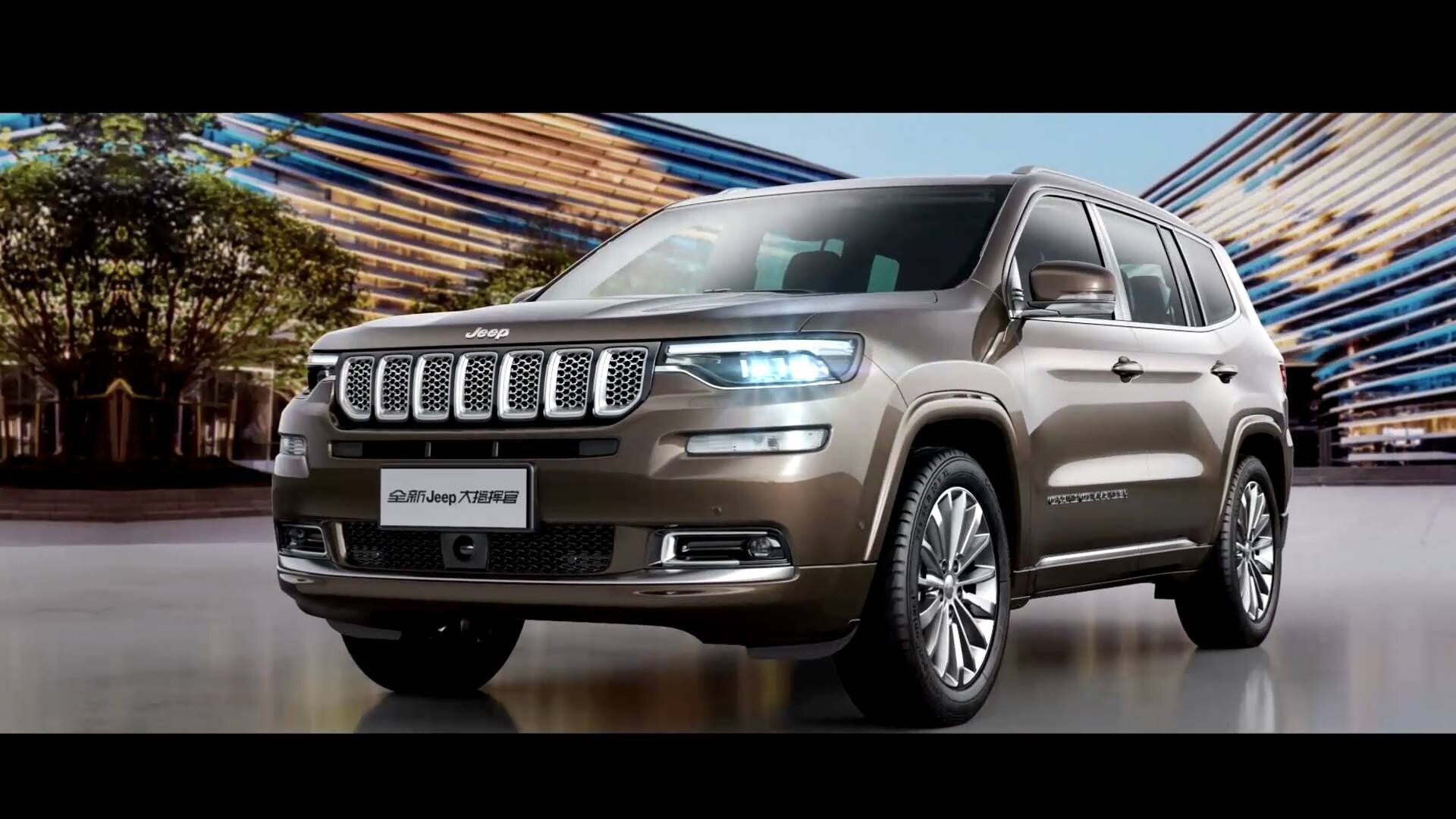 Jeep добавил в свою гамму новый семиместный кроссовер