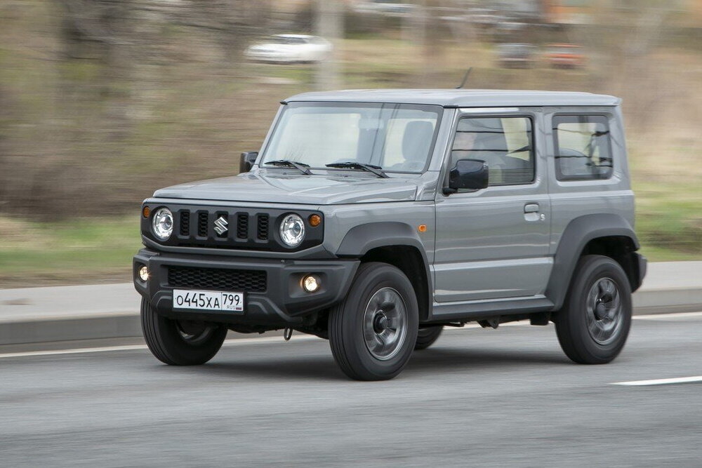 Suzuki Jimny подняли дорожный просвет до 400 мм