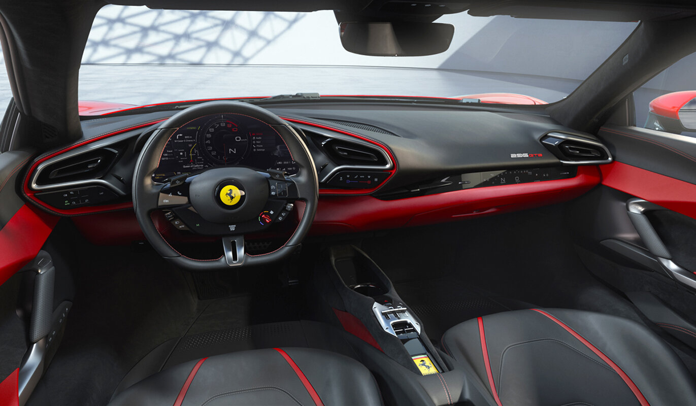 Ferrari представила 830-сильное купе 296 GTB с компактным V6 под капотом