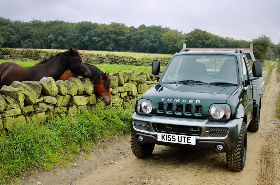 На базе Suzuki Jimny создали пикап и грузовичок