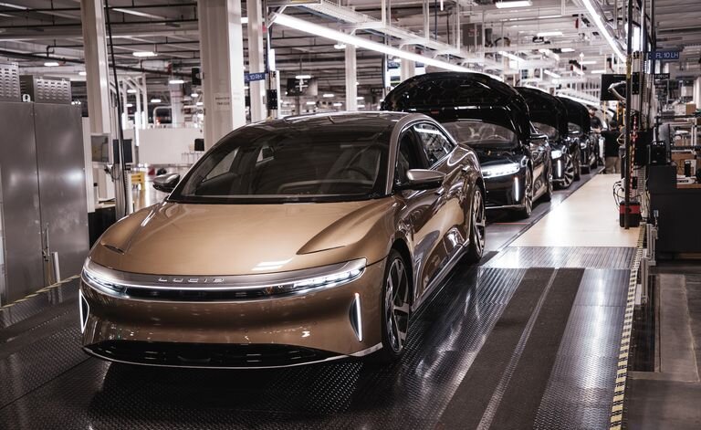 Lucid Motors запустила серийное производство электрических седанов Air