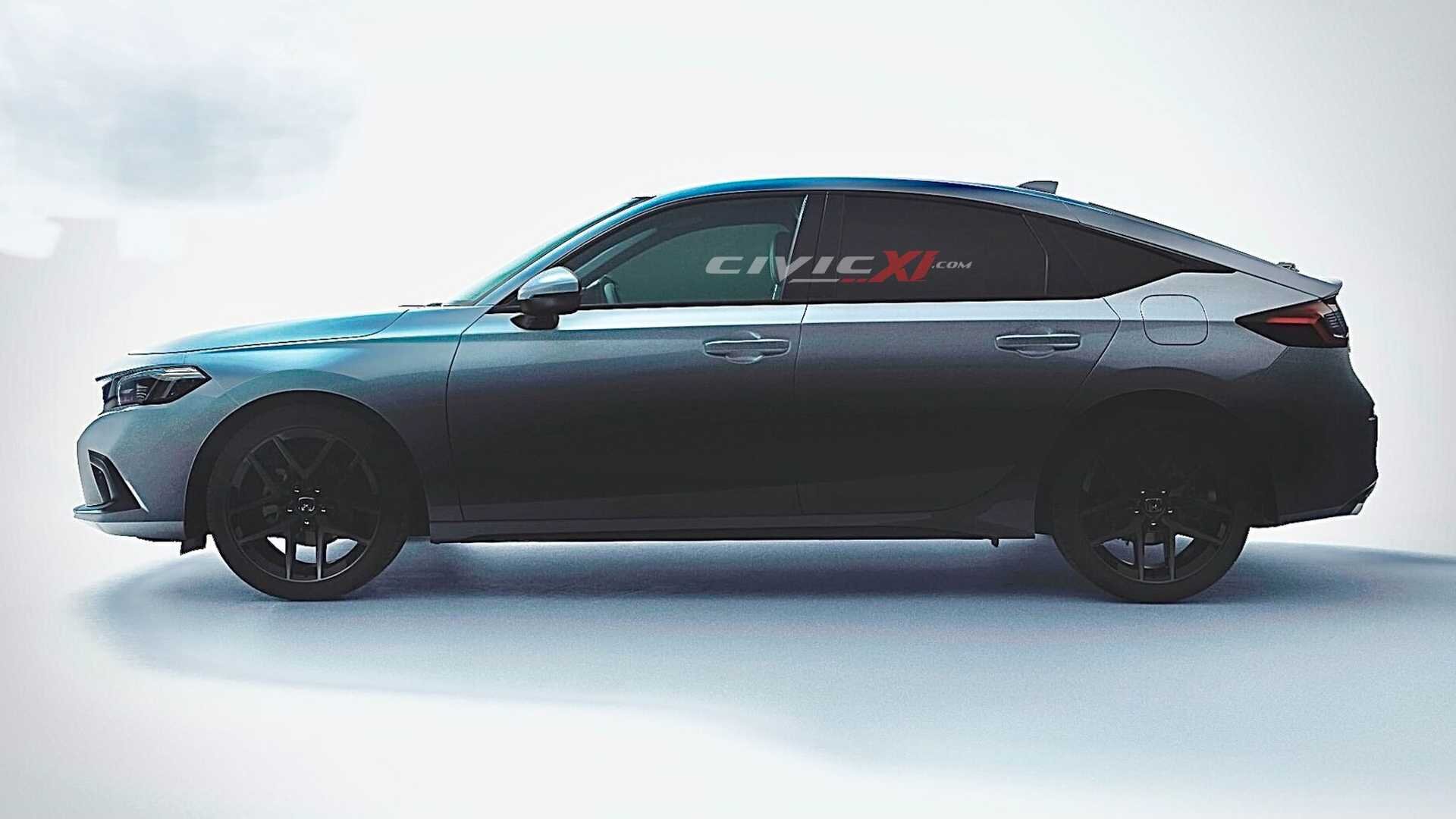 Honda опубликовала тизер хэтчбека Civic нового поколения