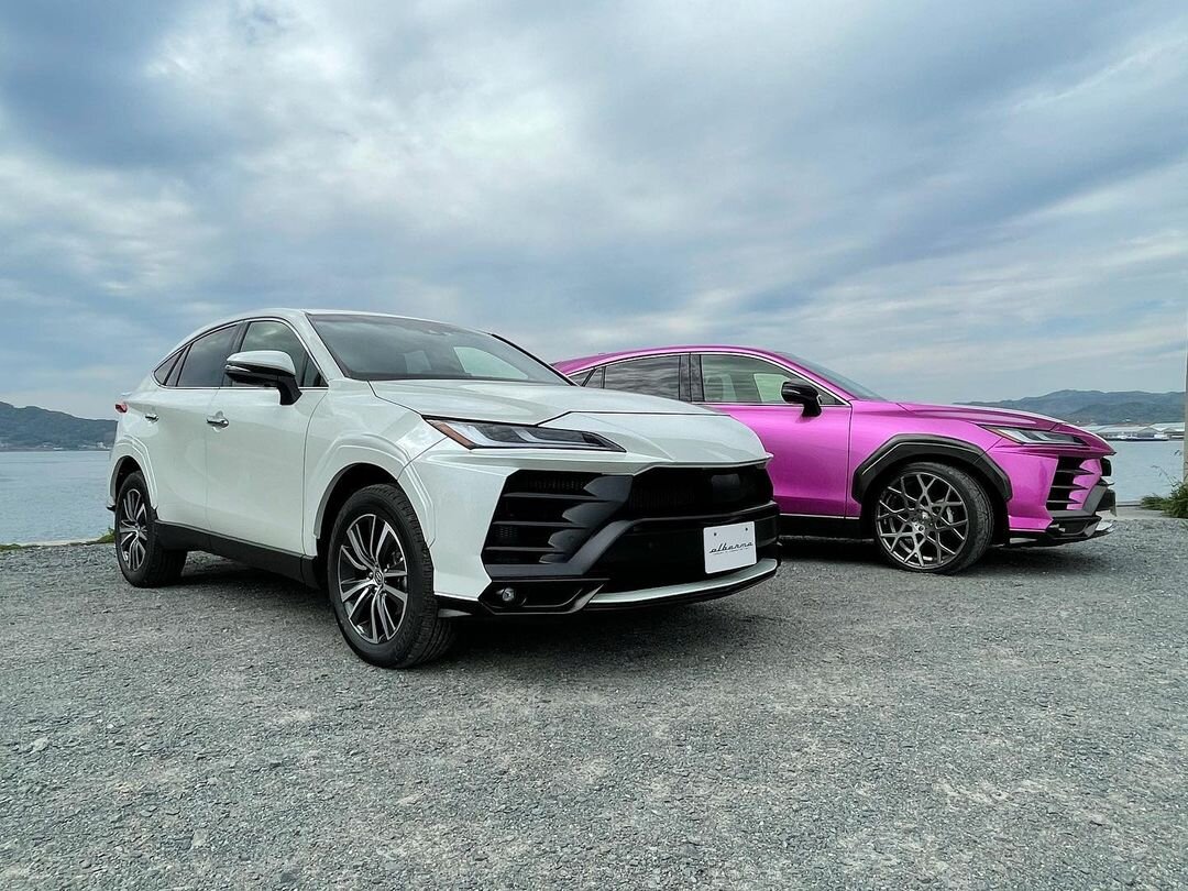 Как Toyota Harrier превратить в Lamborghini Urus? Есть ответ (ФОТО)