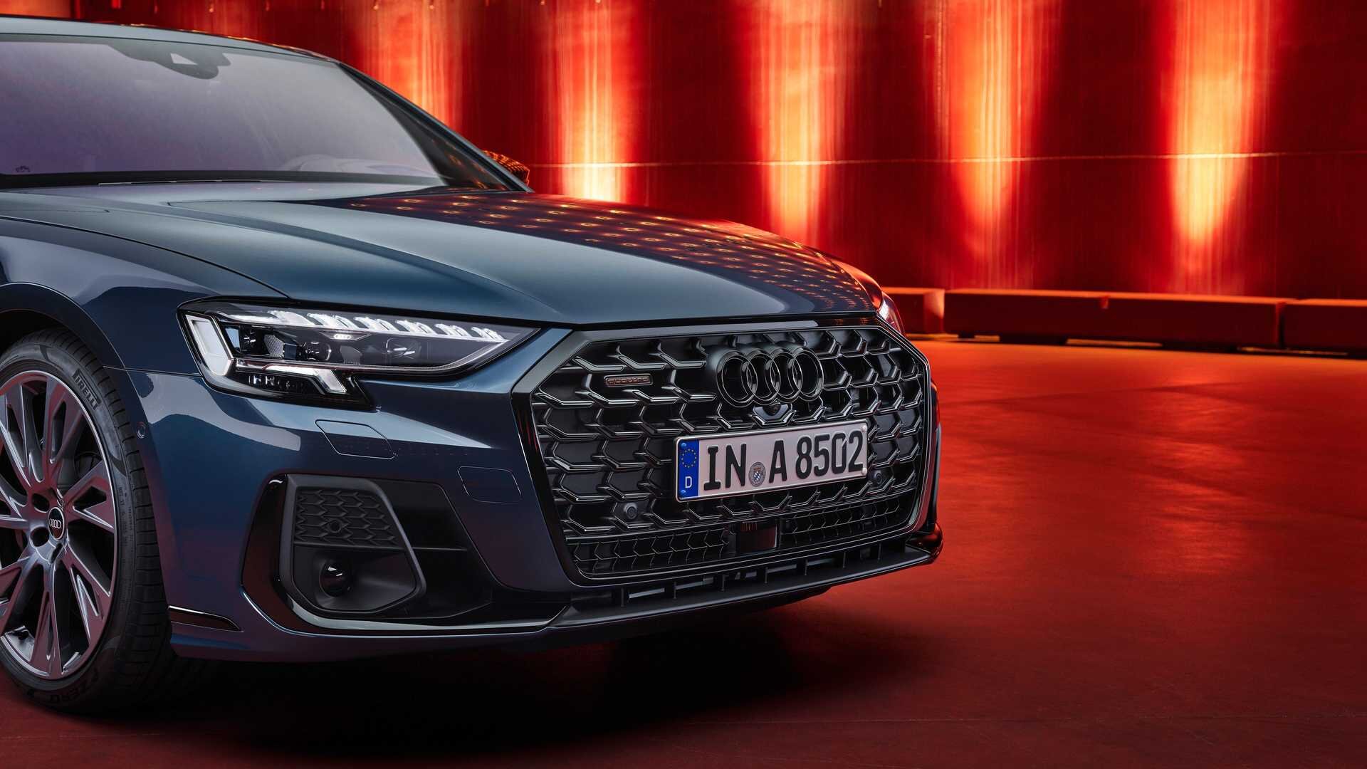 Представительский Audi A8 подвергли рестайлингу