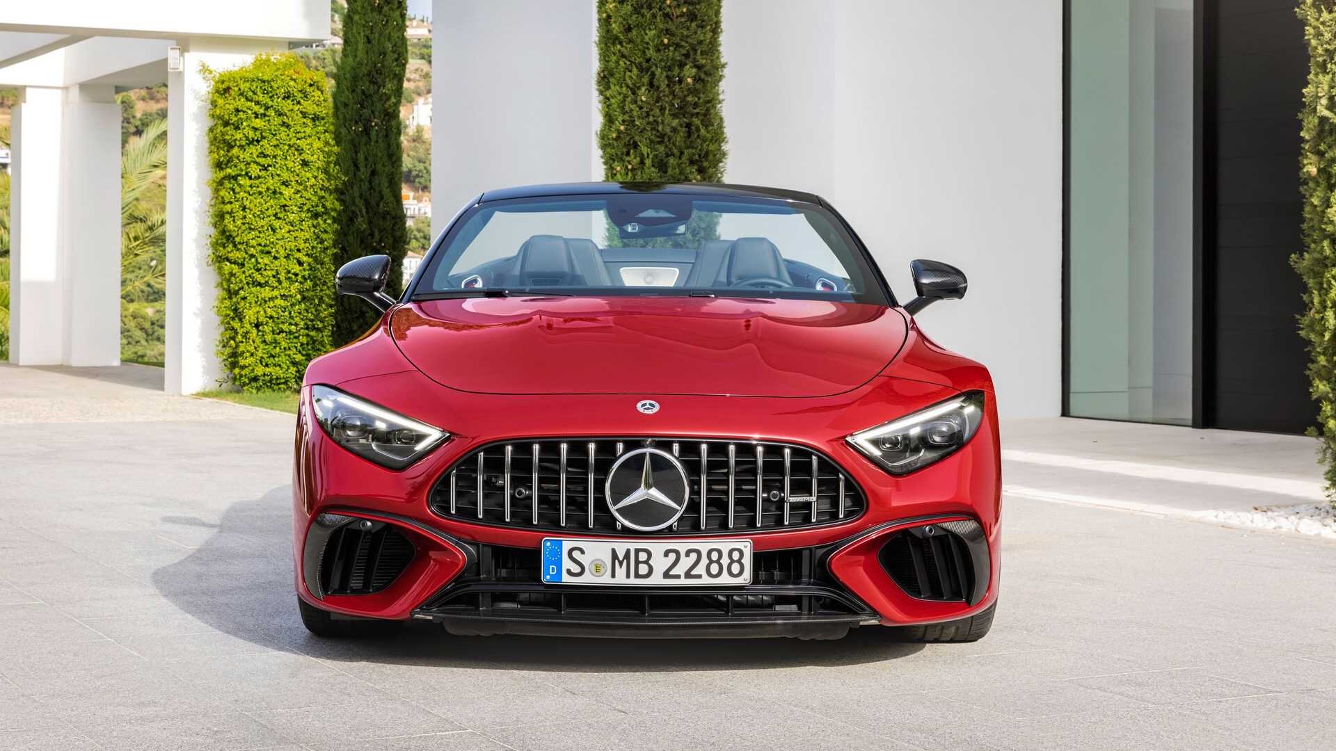 Родстер Mercedes SL нового поколения — вся конструкция от AMG