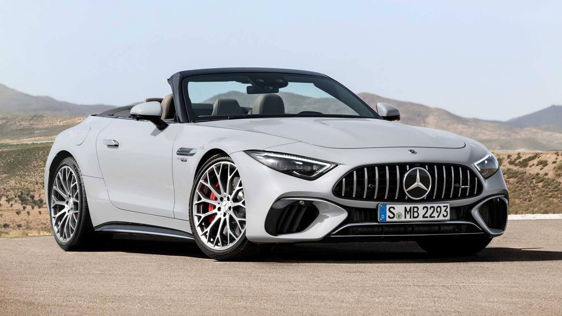 Родстер Mercedes SL нового поколения — вся конструкция от AMG