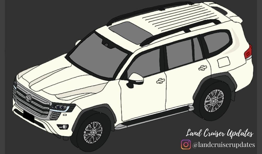 Новые подробности о Land Cruiser 300