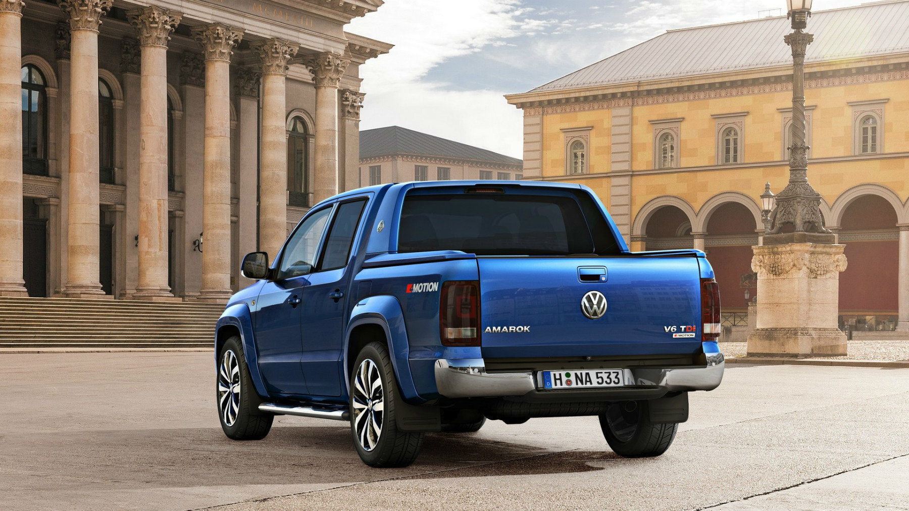 Volkswagen Amarok следующего поколения: новые наброски