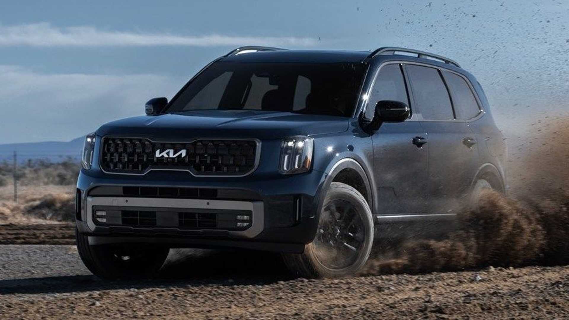 Kia Telluride подвергли легкому рестайлингу