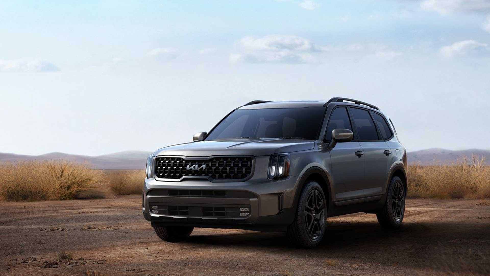 Kia Telluride подвергли легкому рестайлингу