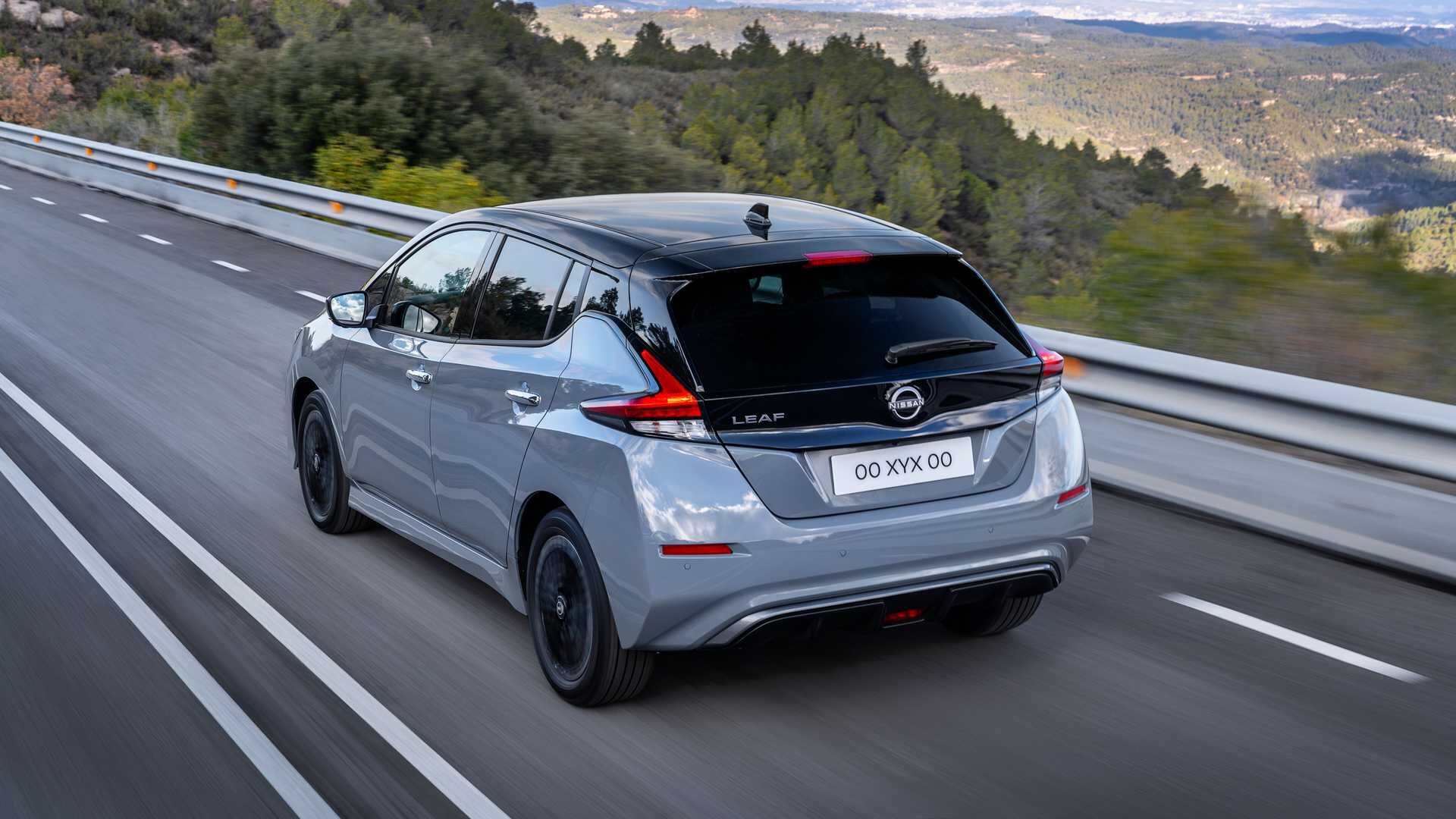 Nissan Leaf в европейской версии подвергли легкому обновлению