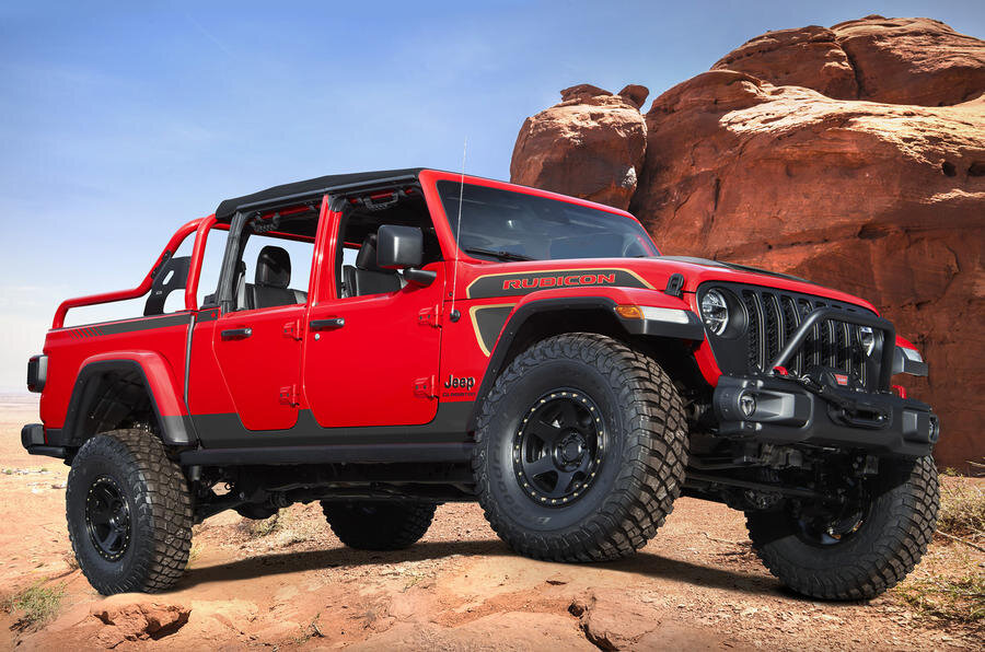 Jeep сделал из внедорожника Wrangler электрический концепт Magneto