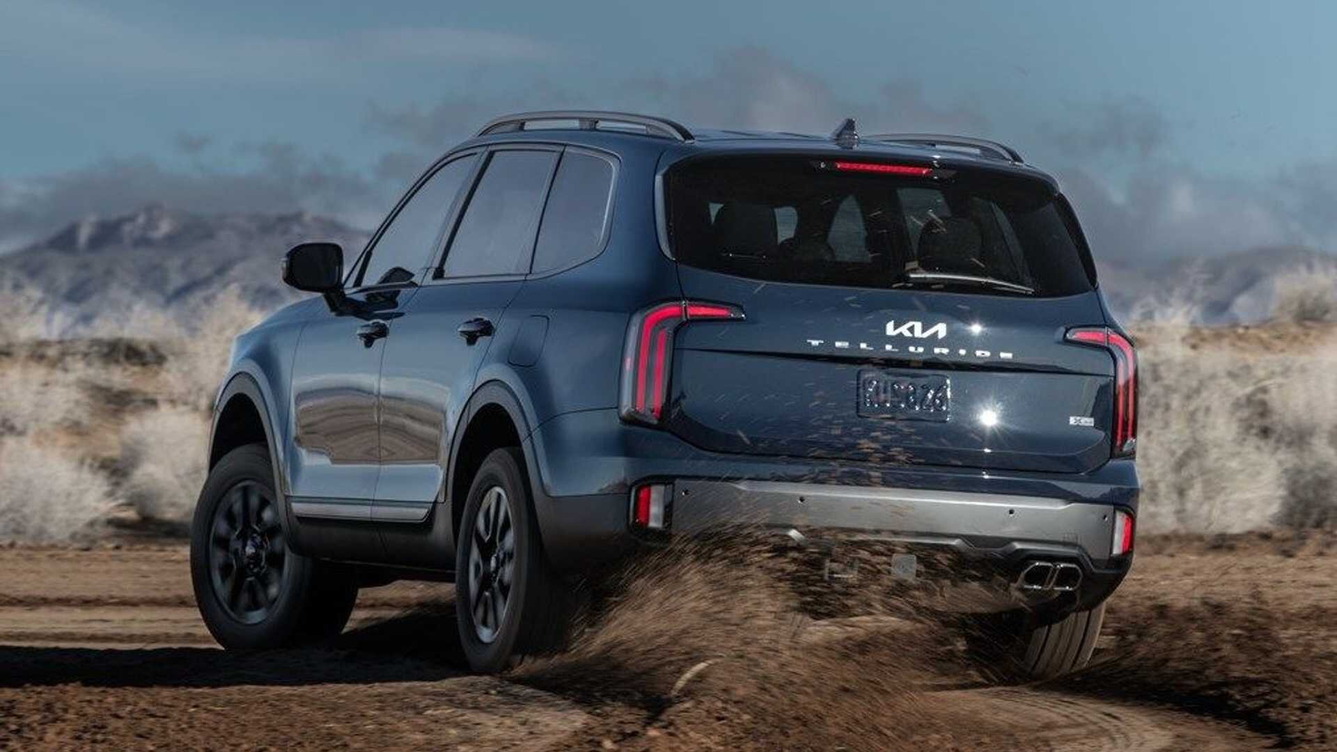 Kia Telluride подвергли легкому рестайлингу