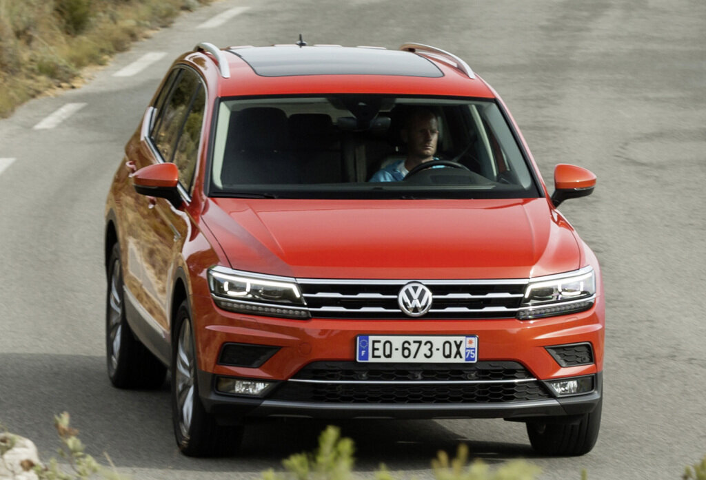 Volkswagen обновил семиместный Tiguan Allspace