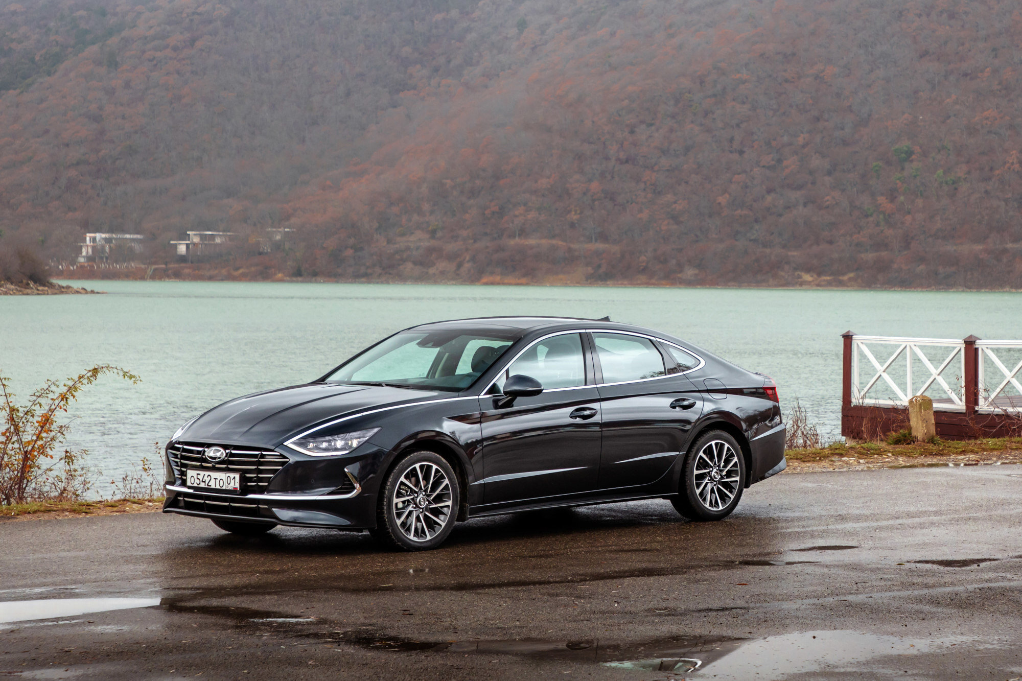 Седан Hyundai Sonata отлично проявил себя в краш-тесте C-NCAP