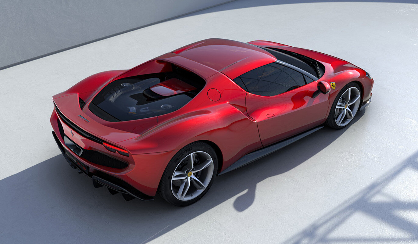 Ferrari представила 830-сильное купе 296 GTB с компактным V6 под капотом