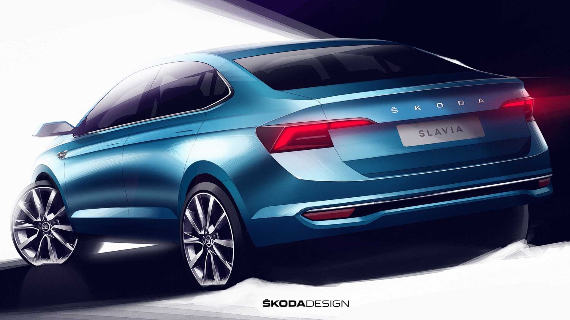 Skoda показала эскизы новой бюджетной модели