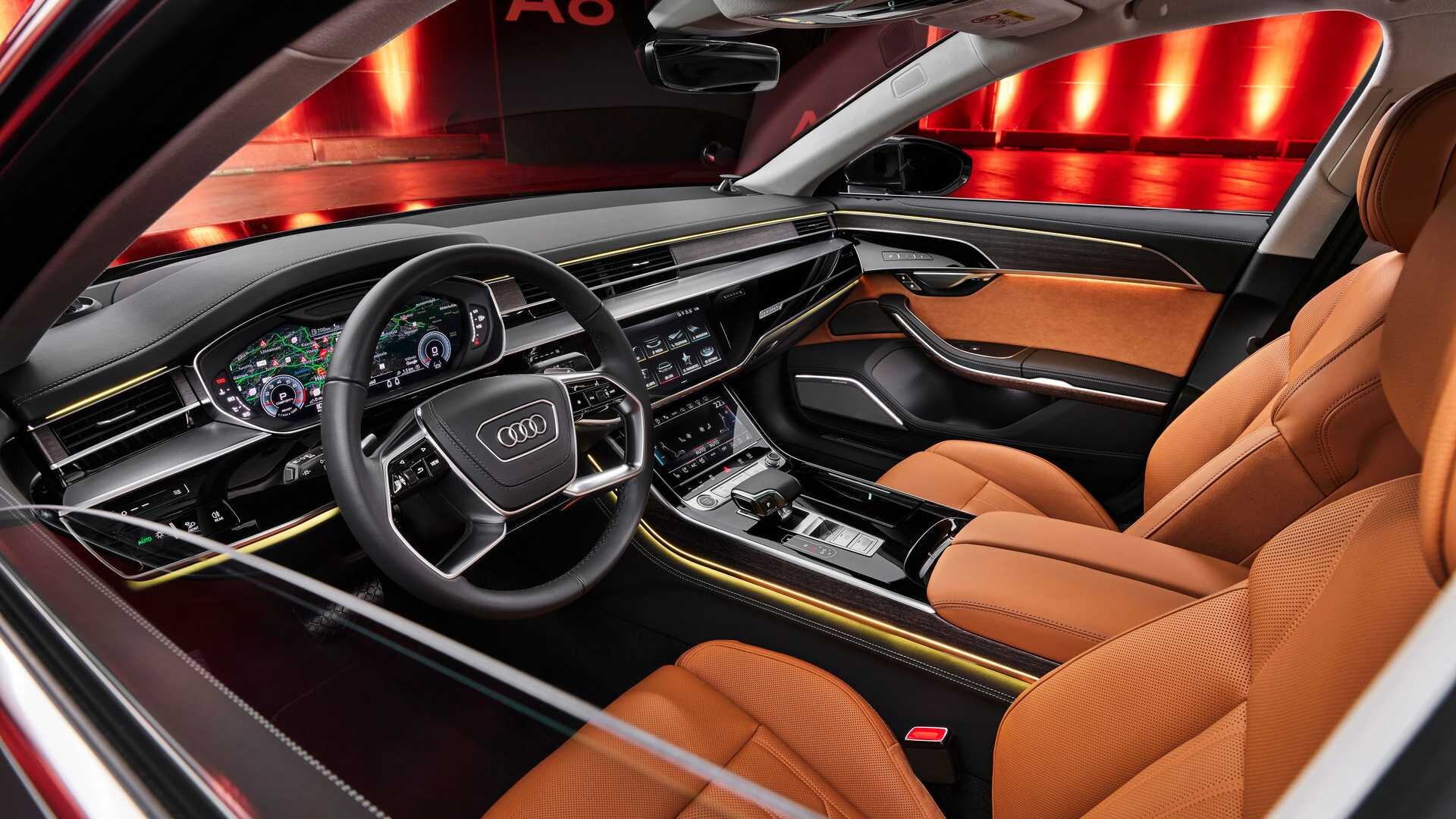 Представительский Audi A8 подвергли рестайлингу