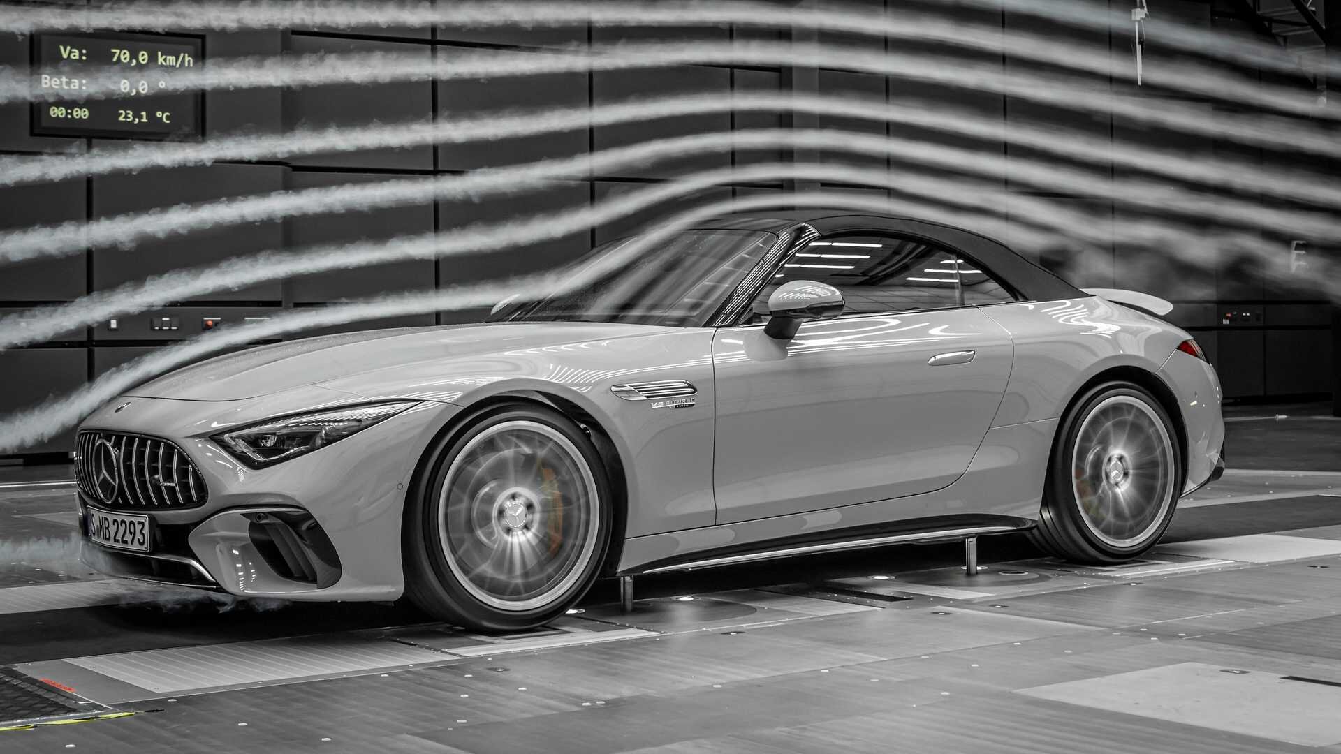 Родстер Mercedes SL нового поколения — вся конструкция от AMG