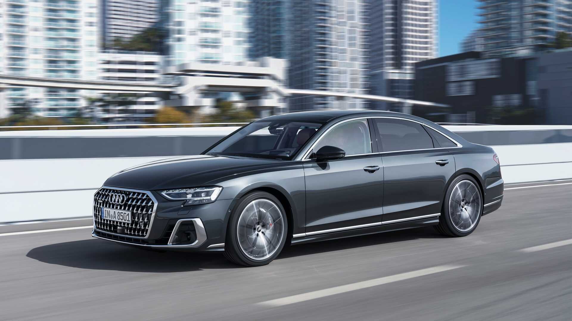 Представительский Audi A8 подвергли рестайлингу