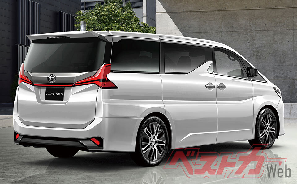 Какой будет новая Toyota Alphard: слухи из Японии