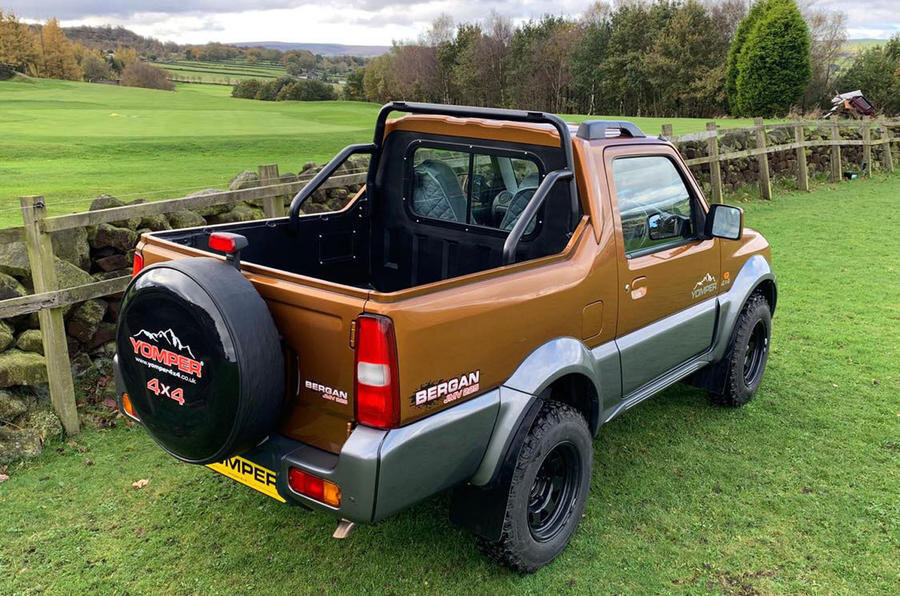 На базе Suzuki Jimny создали пикап и грузовичок