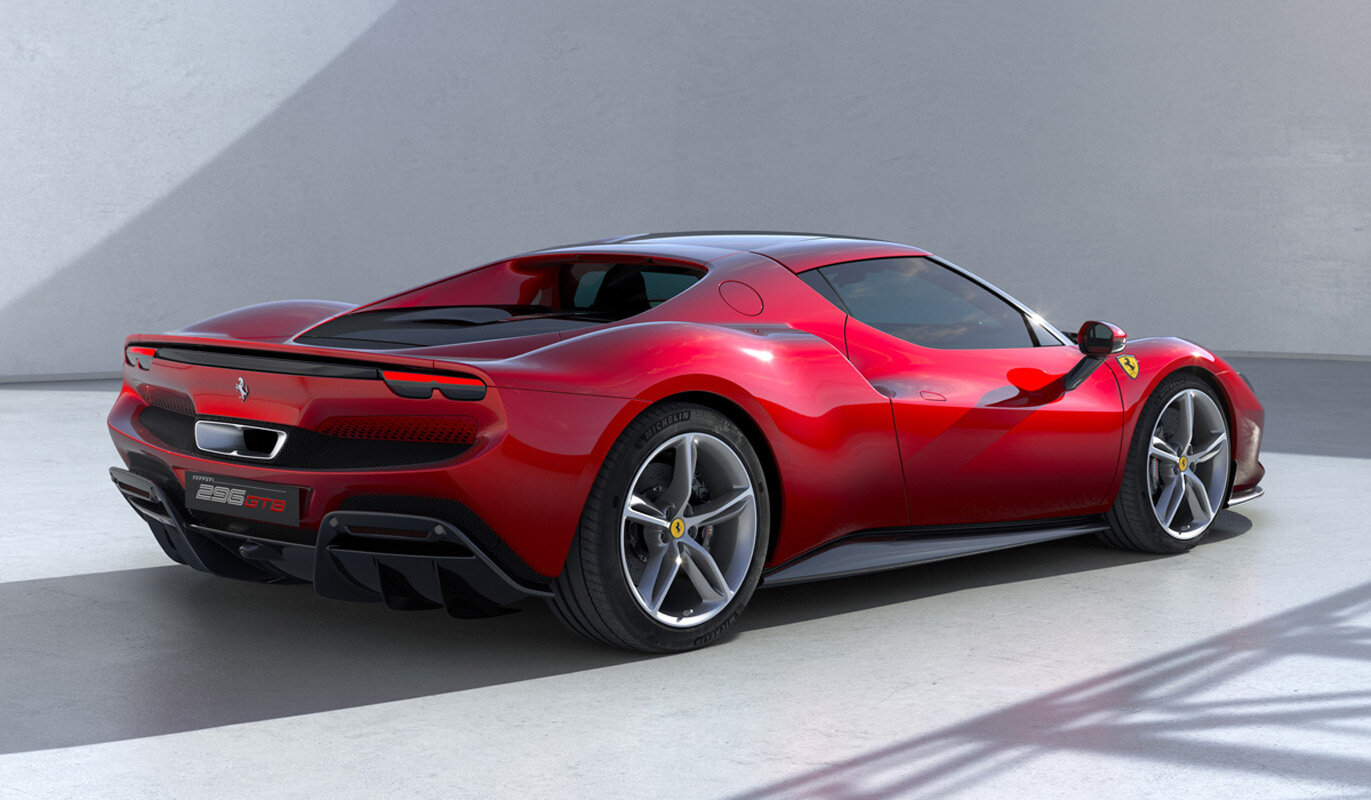 Ferrari представила 830-сильное купе 296 GTB с компактным V6 под капотом