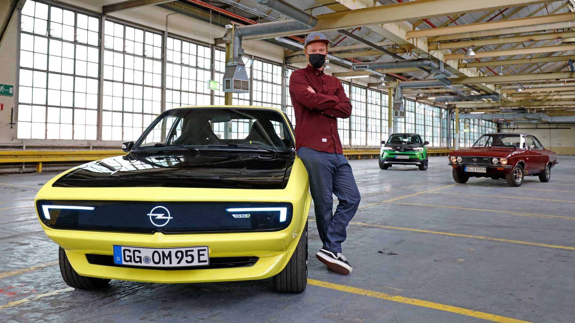 Opel превратил легендарную Manta в электромобиль