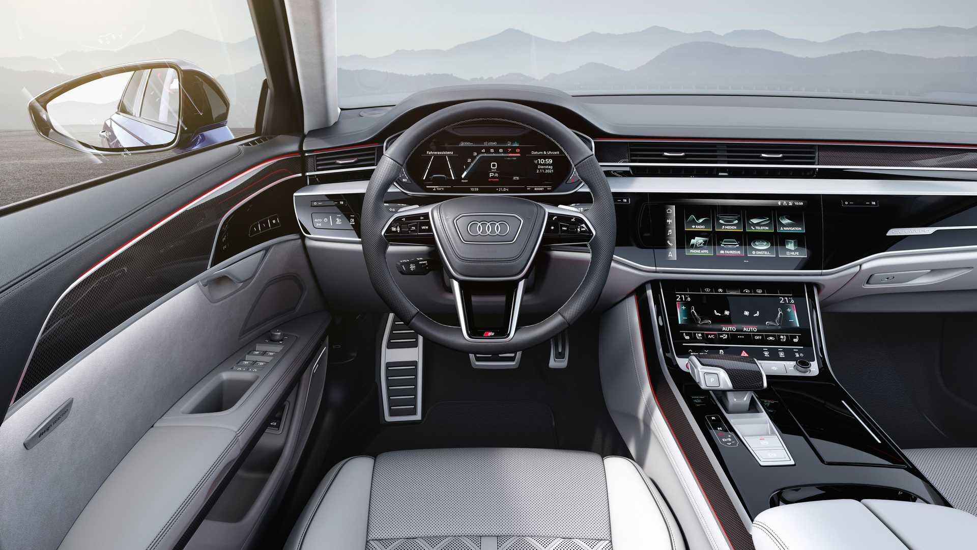 Представительский Audi A8 подвергли рестайлингу