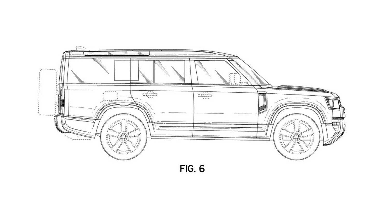 Раскрыта внешность восьмиместного внедорожника Land Rover Defender 130