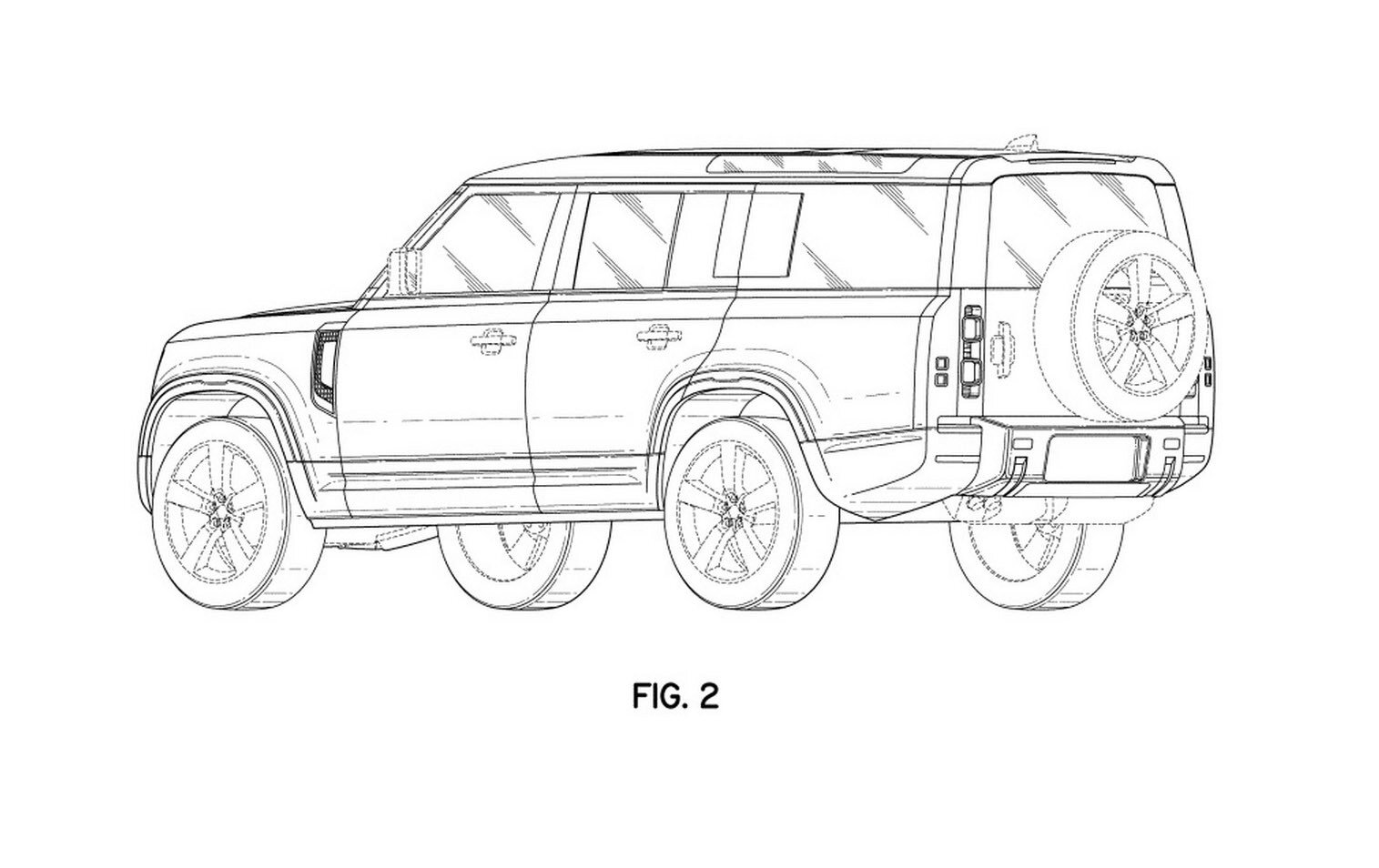 Раскрыта внешность восьмиместного внедорожника Land Rover Defender 130