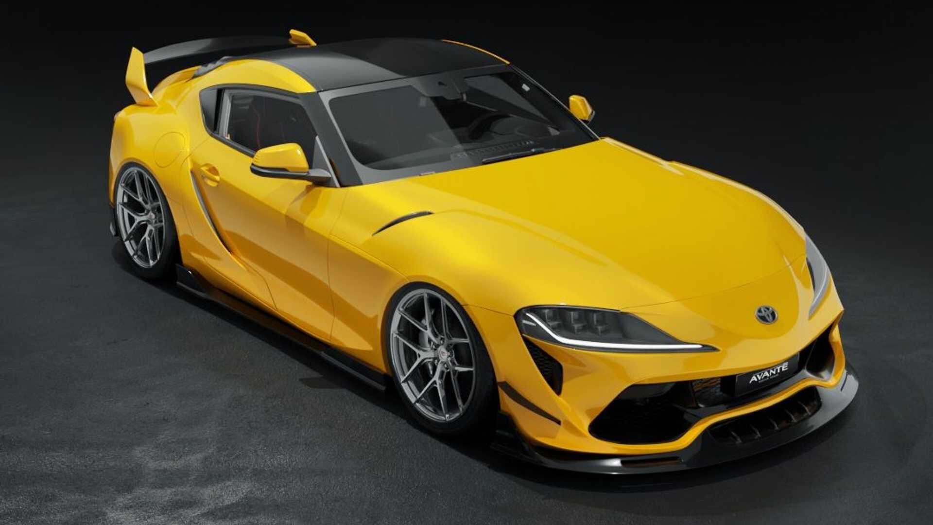 Для Toyota Supra разработали новый тюнинговый комплект