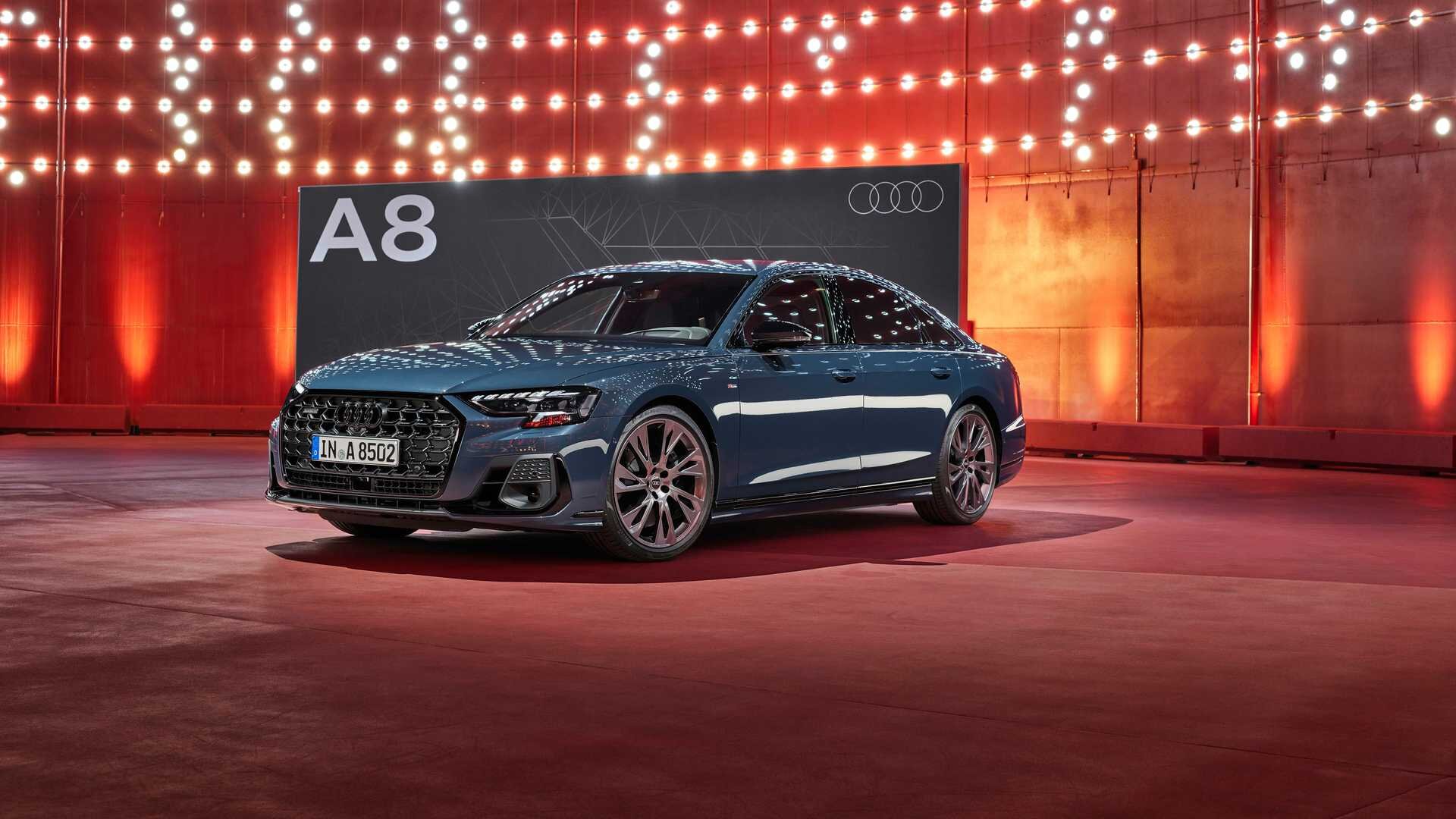 Представительский Audi A8 подвергли рестайлингу