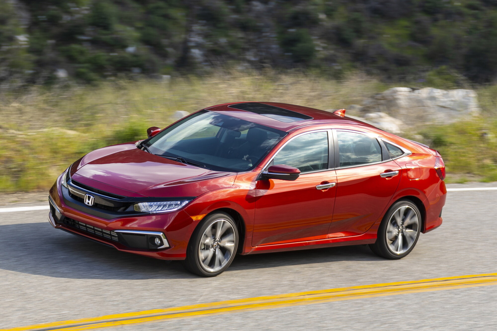 Седан Honda Civic следующего поколения: первые живые фото