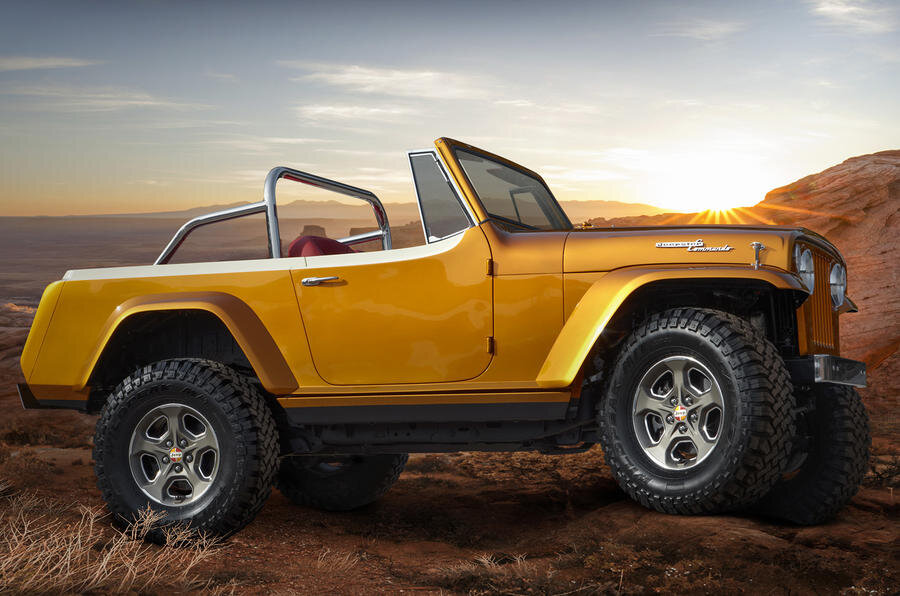 Jeep сделал из внедорожника Wrangler электрический концепт Magneto