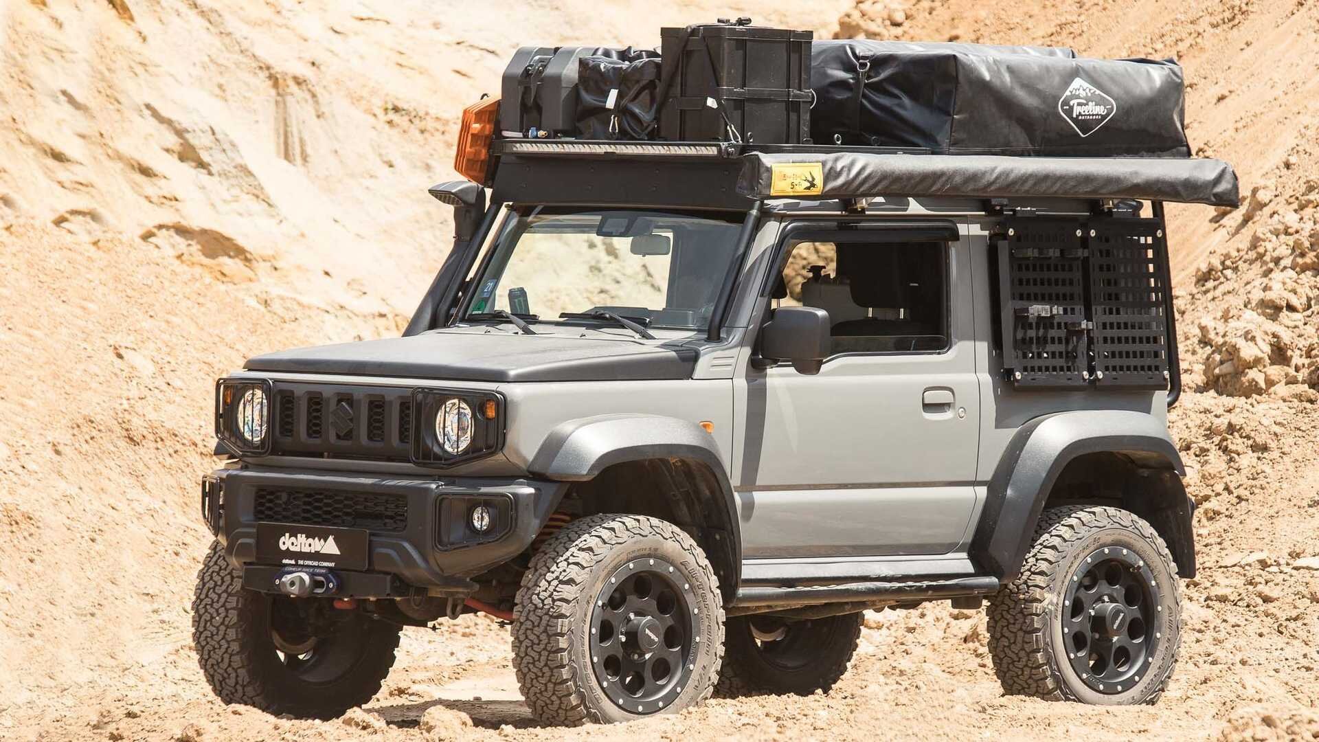 Suzuki Jimny подняли дорожный просвет до 400 мм