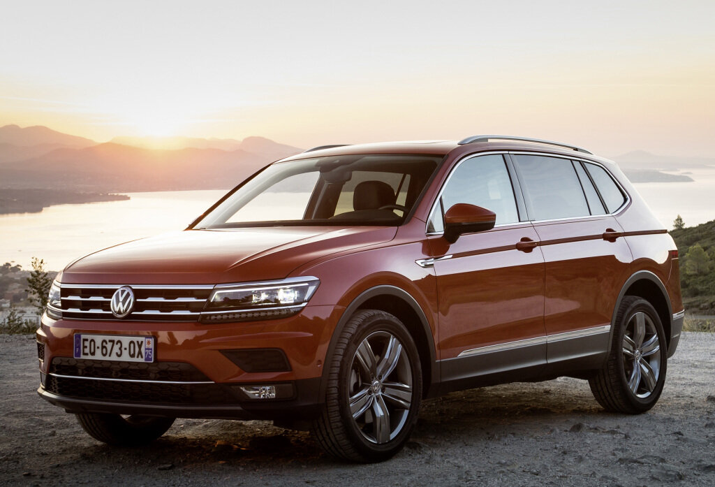 Volkswagen обновил семиместный Tiguan Allspace