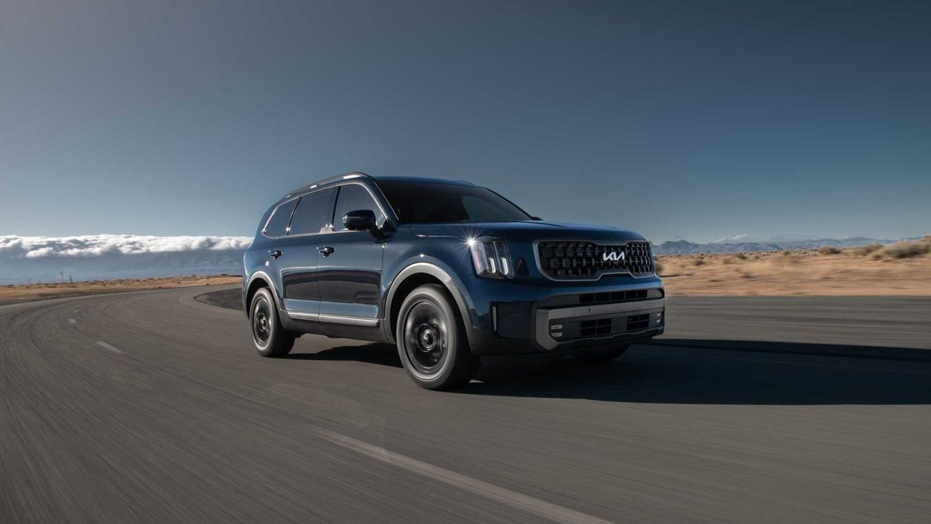 Kia Telluride подвергли легкому рестайлингу