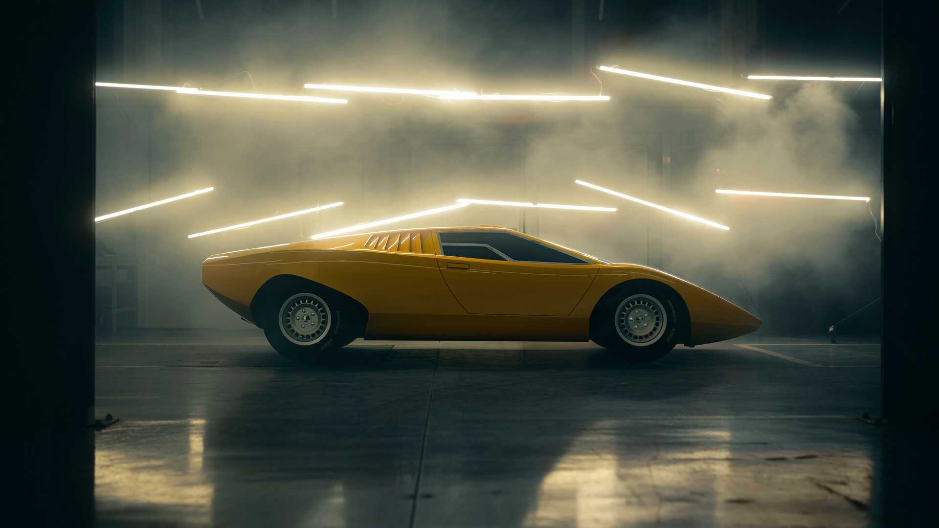 Lamborghini построила копию первого прототипа Countach 50-летней давности