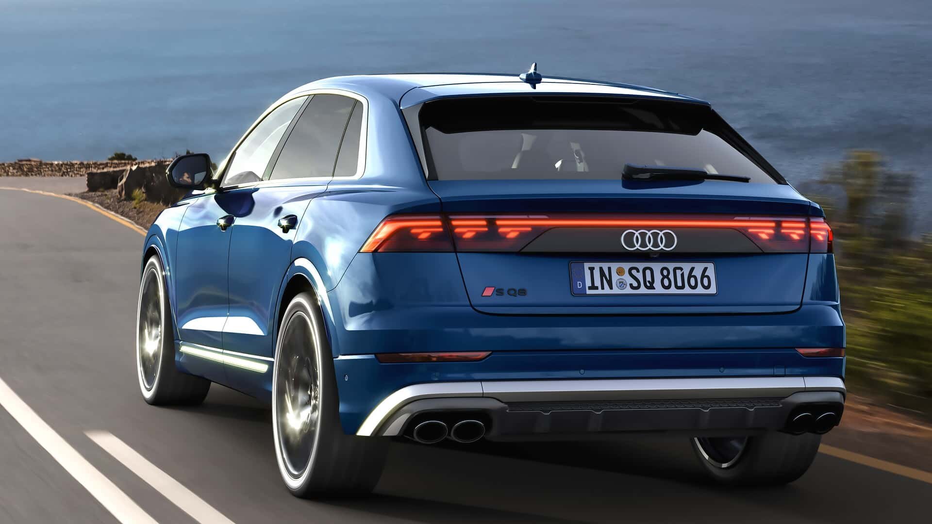 Audi Q8 / SQ8 подвергли модернизации