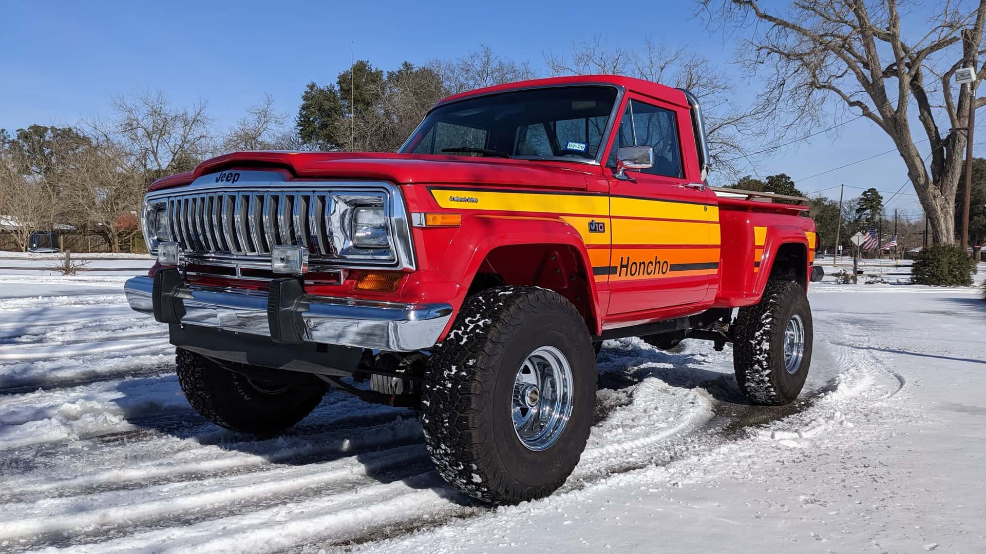 В США раритетный Jeep Honcho укомплектовали непосредственным впрыском топлива