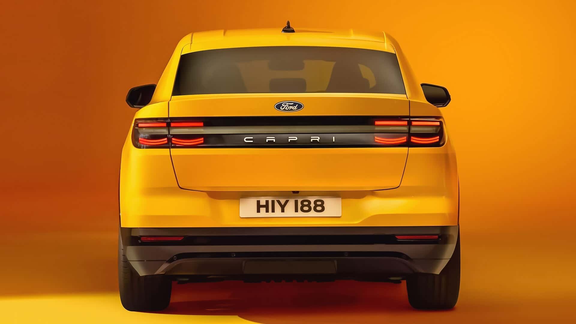 Ford возродил имя Capri — и нарек им электромобиль