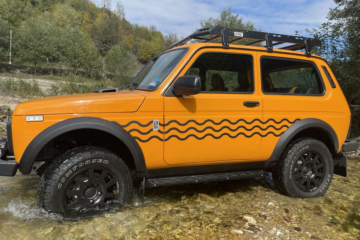 Перспективную Lada Niva Sport проверяют высокогорьем Кавказа